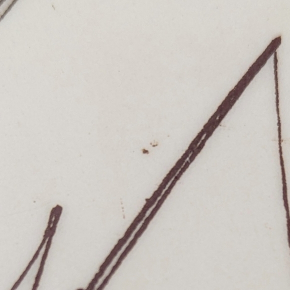 Vintage Vernon Kilns Rockwell Kent Brown Transferware Moby Dick Plate 10.5" - Picture 5 of 9